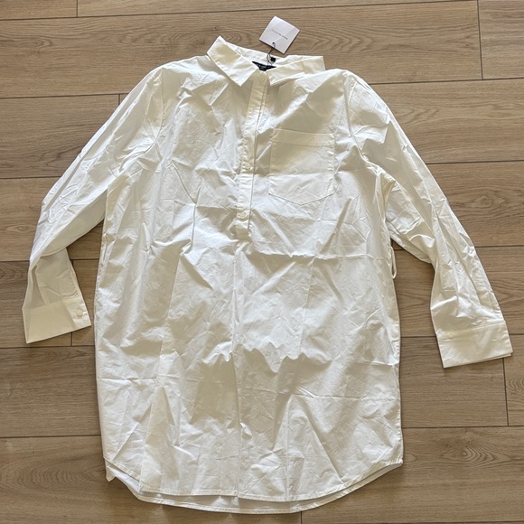 SHEIN Other - Elegant white Button Down Shirt for women 2XL